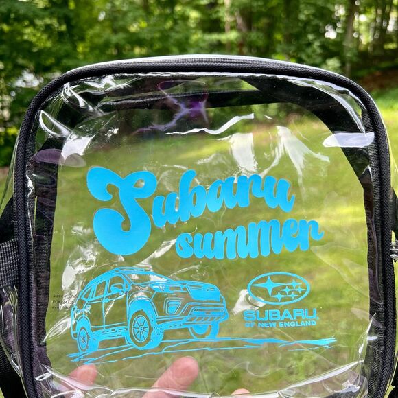 Limited Edition Subaru of New England Outback Summer Clear Cross Body Bag - Picture 5 of 12